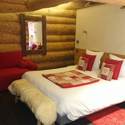 chalet maramour chambre