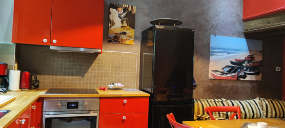 Belle cuisine d'une chambre Riad aux chalets Maramour. cuisine_chambre_hotel_riad_maramour