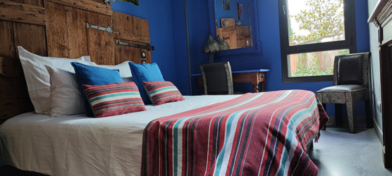 Chambre double Riad aux chalets Maramour. chambre double hotel maramour riad